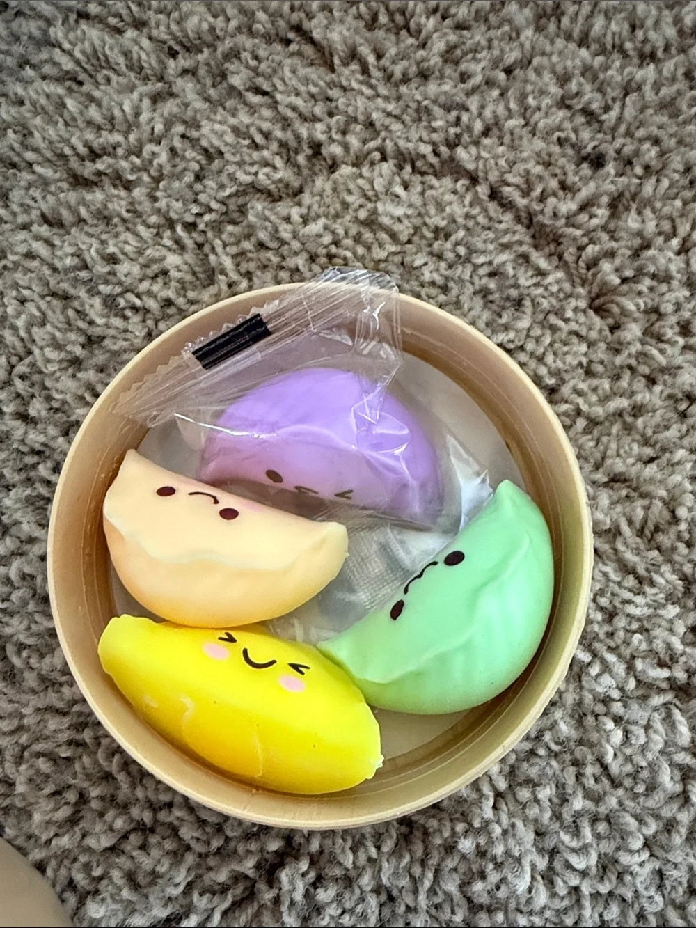 Yellow Bao Bun & Dumpling Toy Set